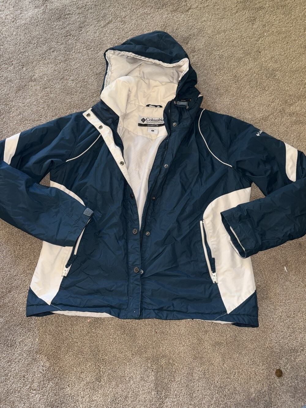 women's Columbia Downhill Diva Jacket blue